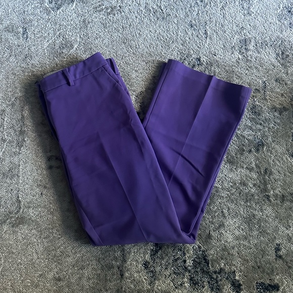 Seventy Sergio Tegon mauve purple pants 6 - Picture 8 of 11
